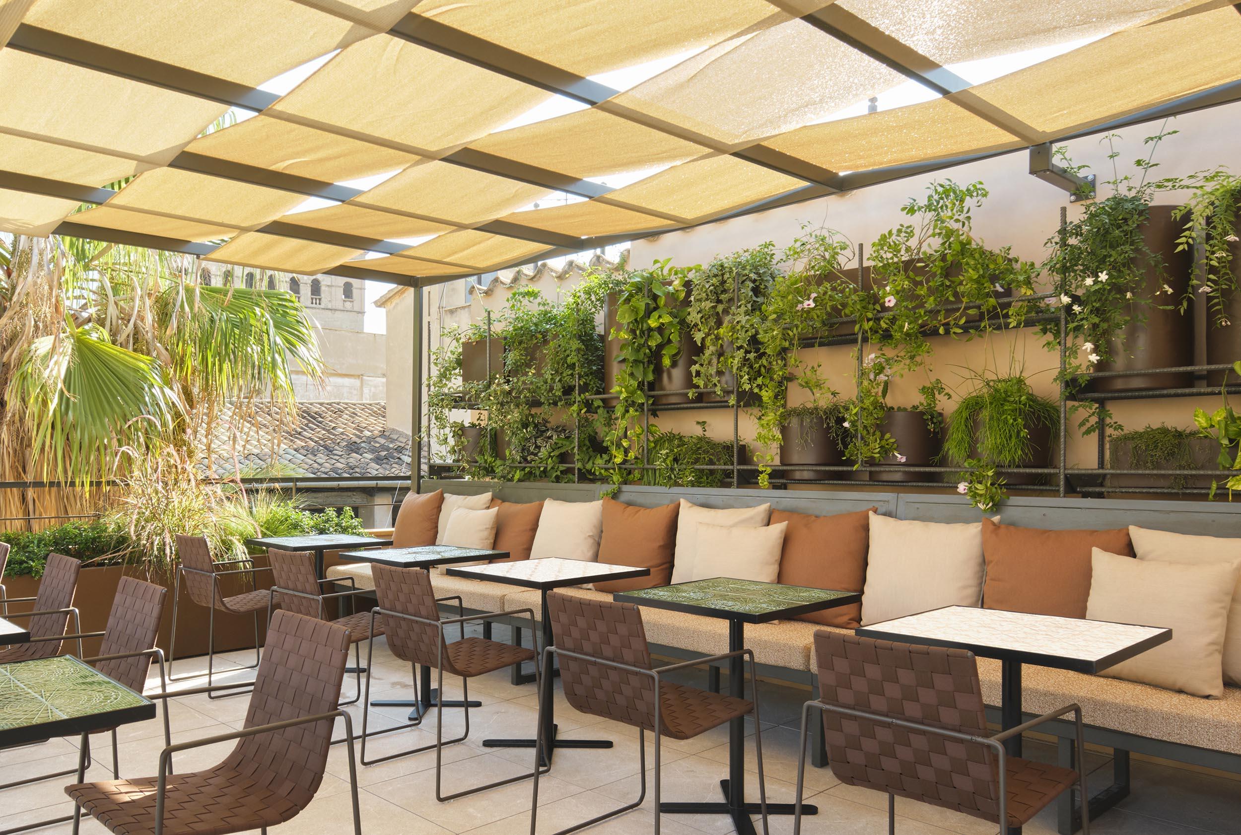 Hotel Antigua Palma - Casa Noble 외부 사진 The rooftop terrace